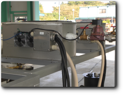 ＤＰＨヒータ取付背面画